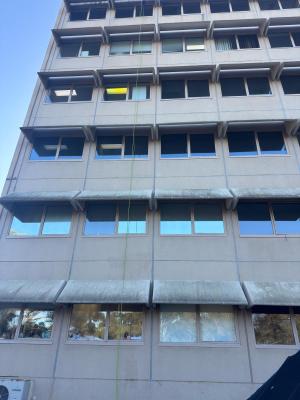 High-Rise Façade Pressure Washing