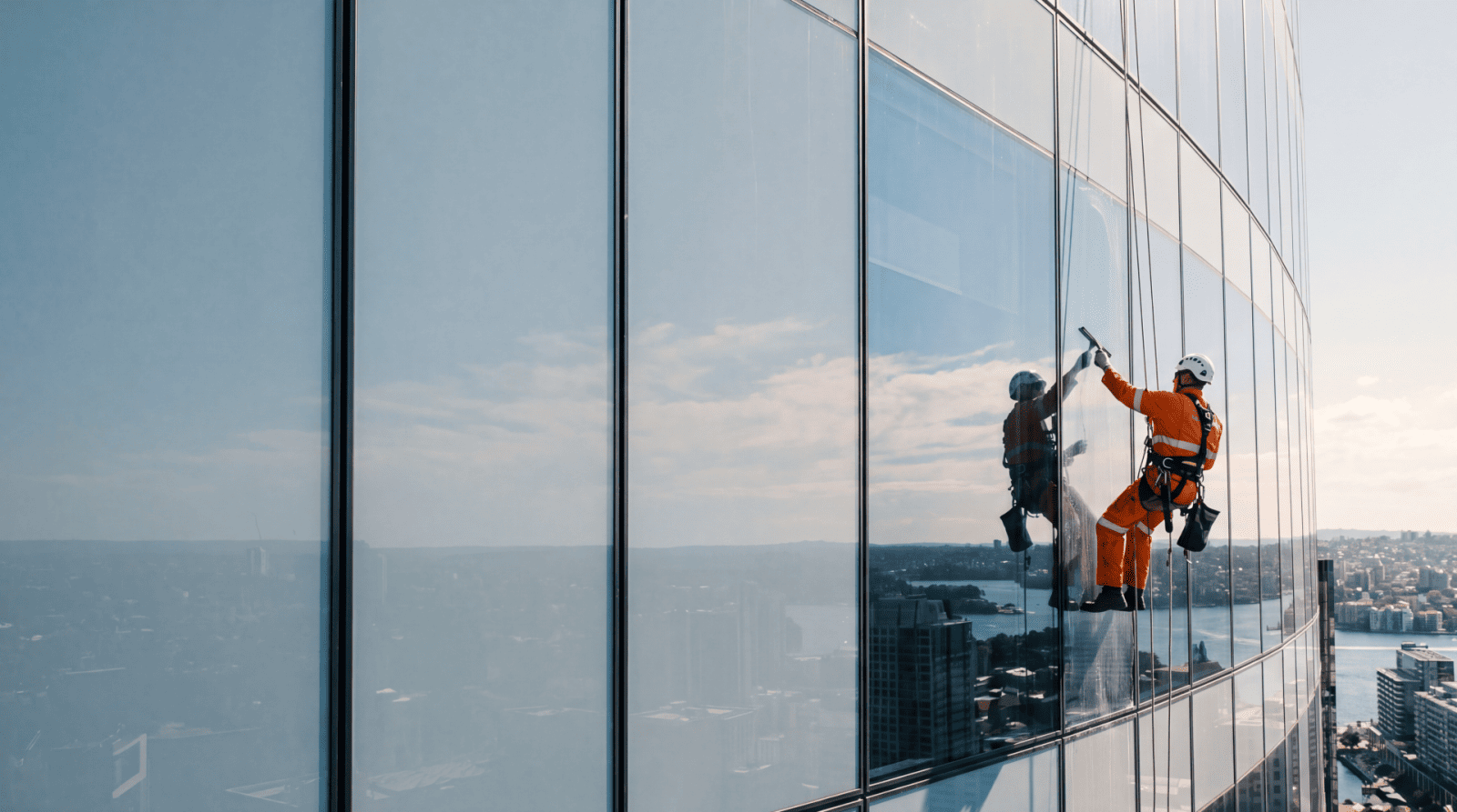 Rope Access Window Cleaning