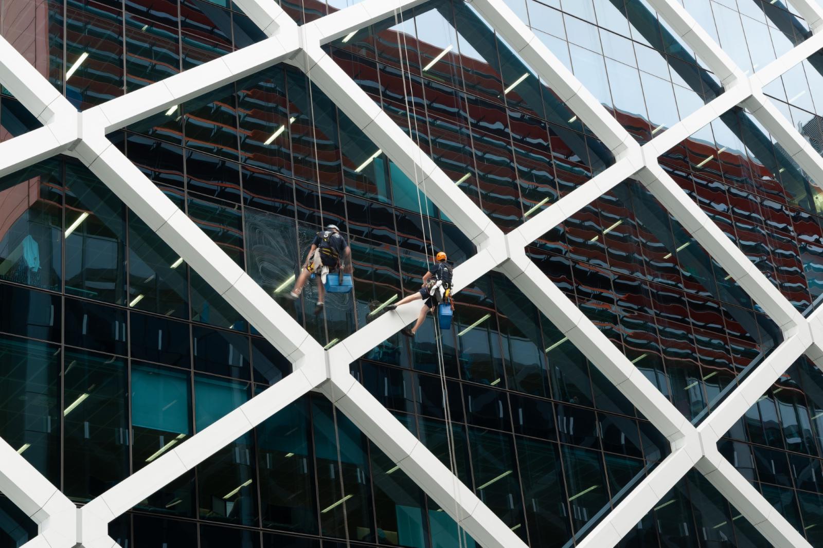 Rope Access Window Cleaning